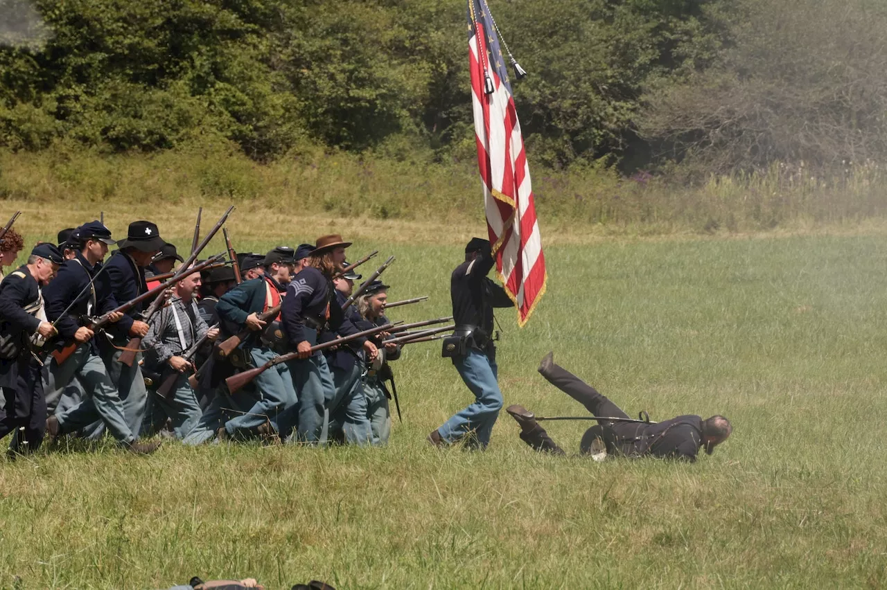 Civil War reenactment in Bath celebrates local, national history in dramatic fashion