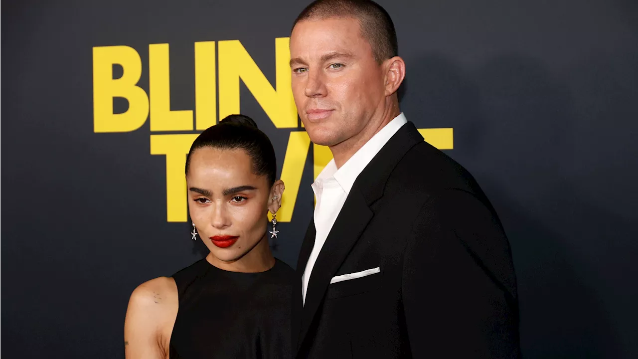 Channing Tatum diz que conheceu a noiva Zoë Kravitz em “Pisque Duas Vezes”