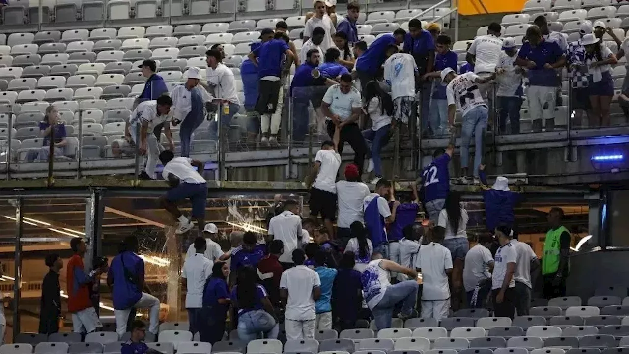 Cruzeiro x Atlético-MG: torcedor é encaminhado ao hospital após queda no Mineirão