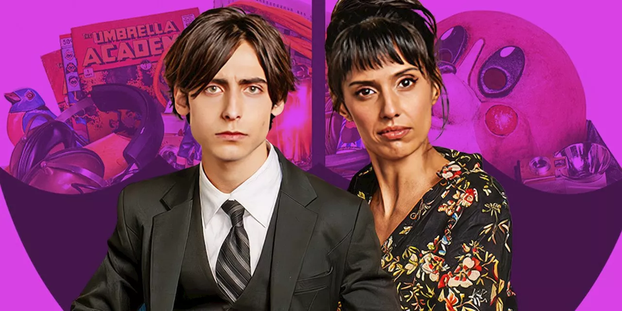 ‘Umbrella Academy’s Aidan Gallagher & Ritu Arya on Five and Lila's Relationship