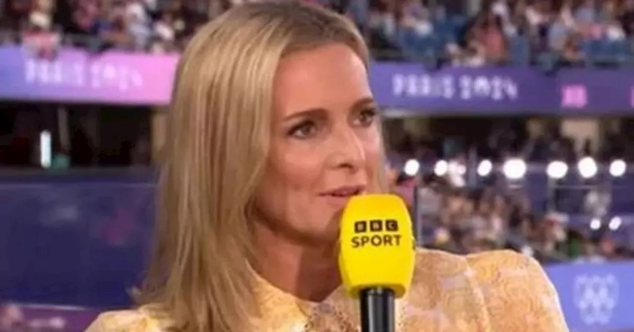 BBC's Gabby Logan hits back after 'c**k up' comment during Olympics coverage