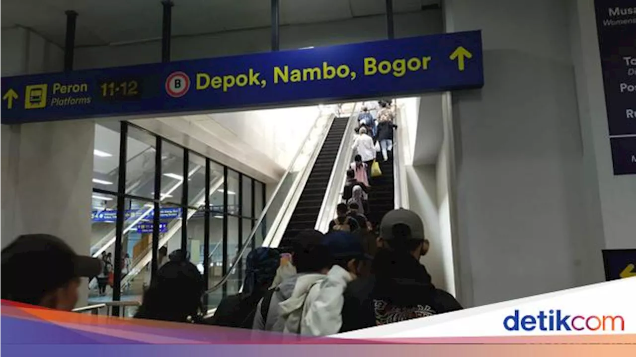 Anker Wajib Cek! Ini Jadwal Perbaikan Eskalator di Stasiun Manggarai-Bekasi