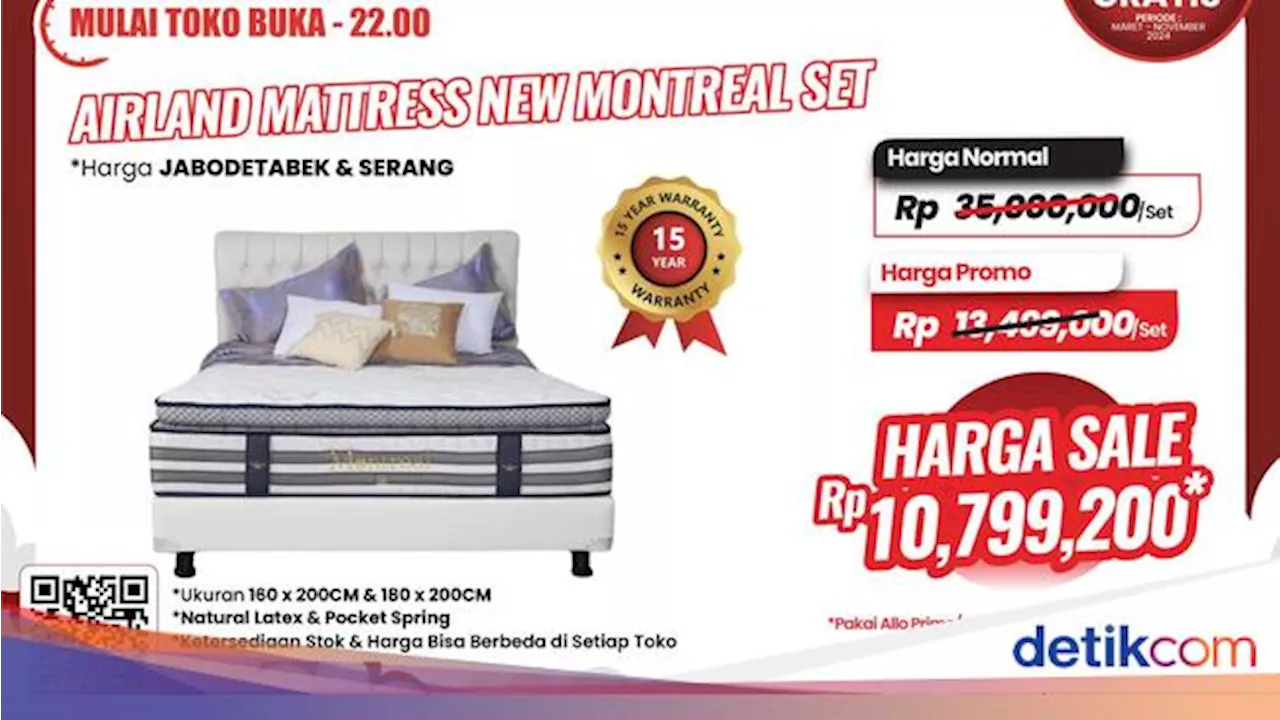 Beli Tempat Tidur di Transmart Full Day Sale Dapat Diskon Gede-gedean!