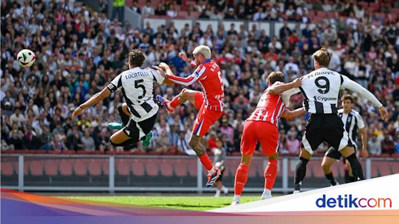 Atletico Vs Juventus: Colchoneros Bungkam Bianconeri 2-0