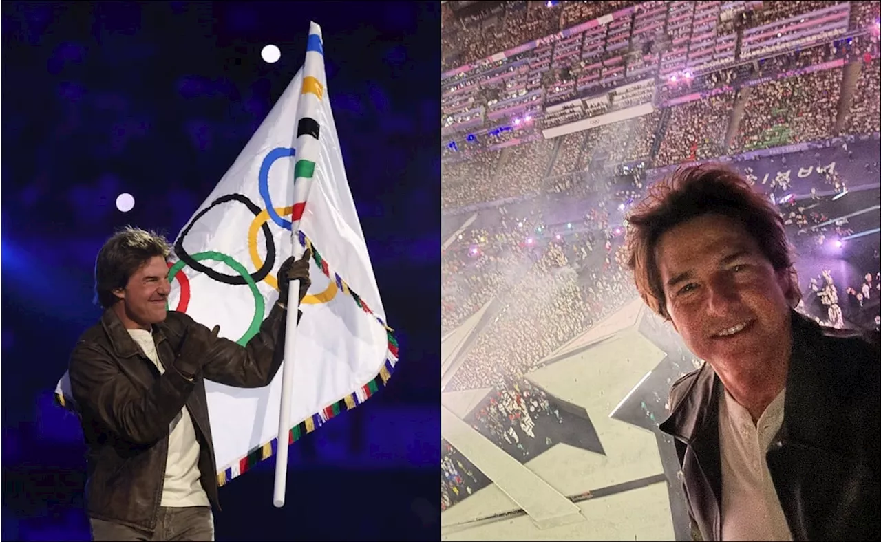 París 2024: Tom Cruise sorprende en la ceremonia de clausura de los Juegos Olímpicos