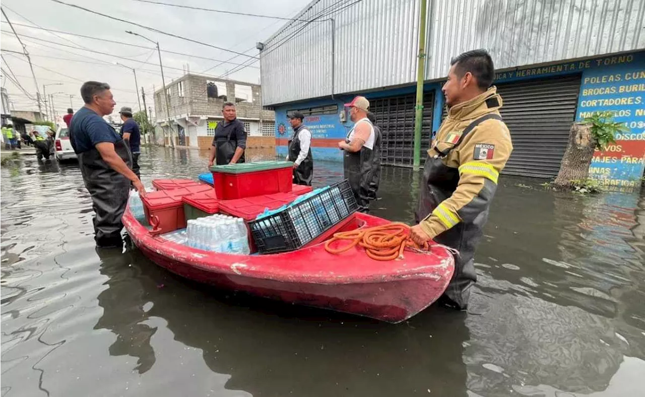 Vecinos de Chalco cumplen 10 días bajo aguas negras; en riesgo su salud por inundaciones