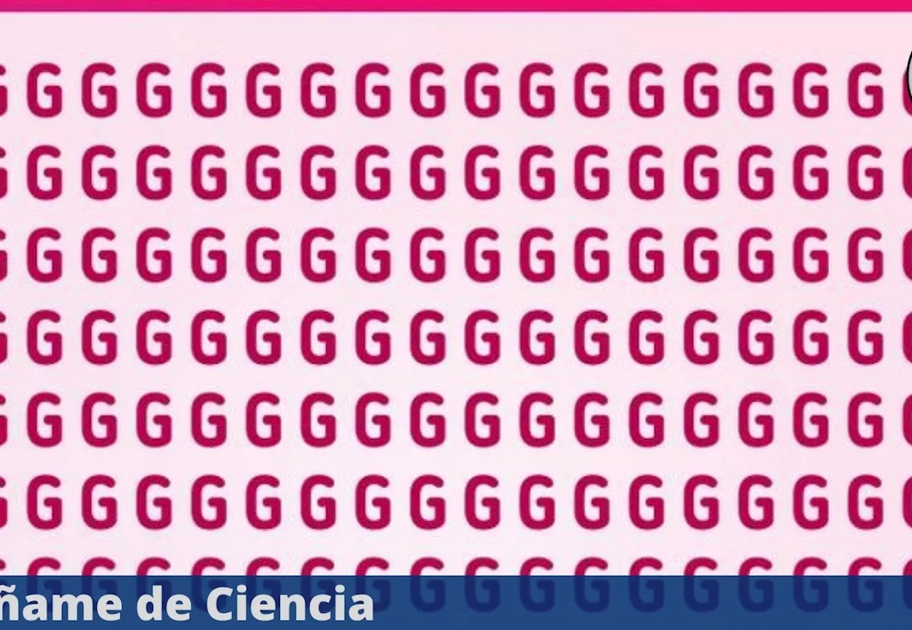 Acertijo visual FÁCIL: Encuentra la letra “C” entre las “G” en el reto nivel principiante