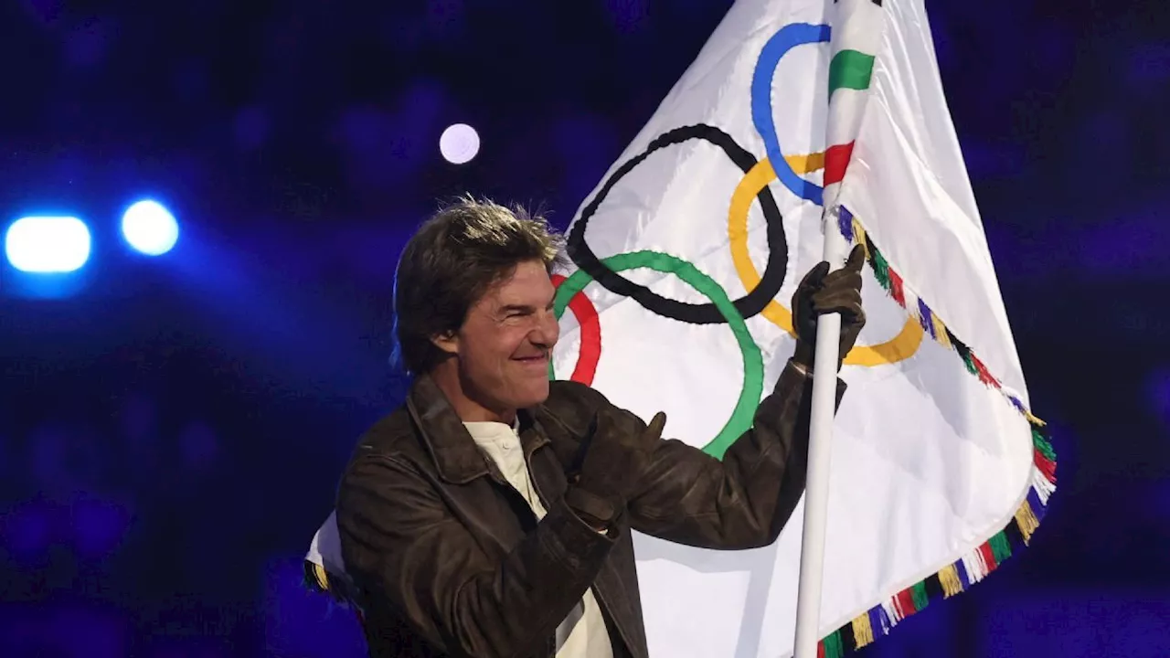 Tom Cruise leaps from Stade de France, assists in LA '28 Hollywood logo reveal