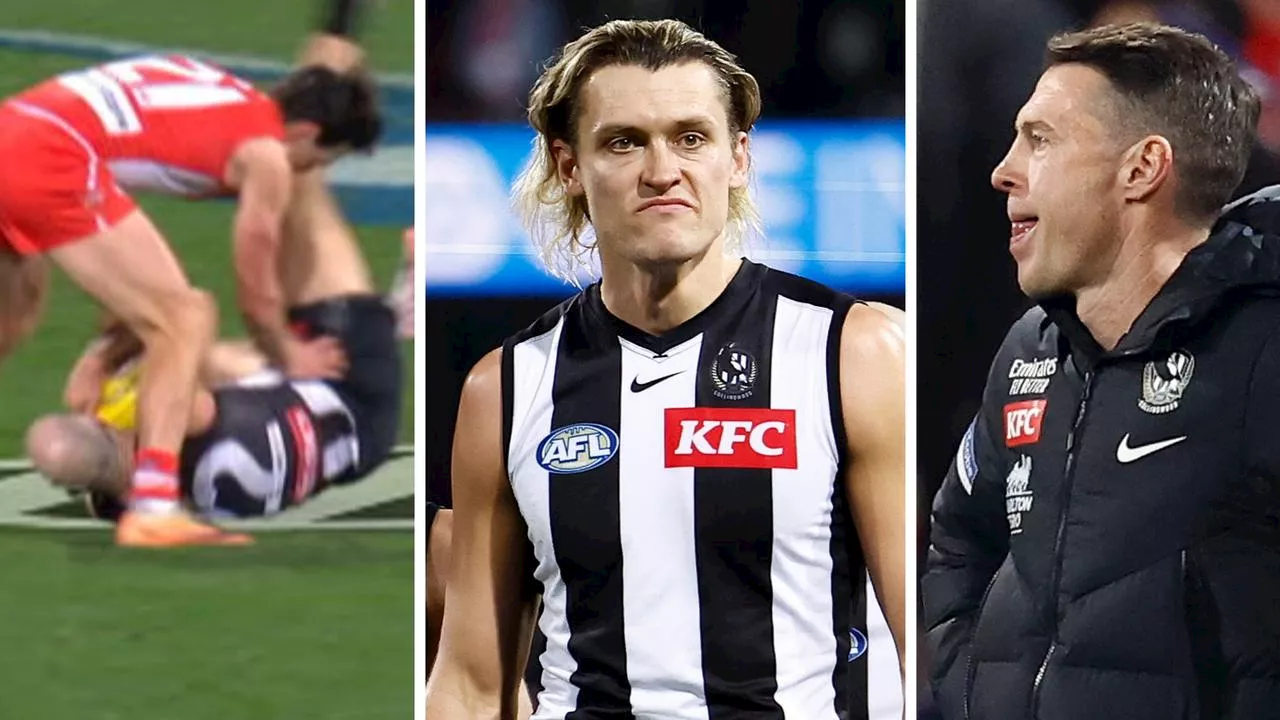 ‘Conspiracy theory’ behind AFL crackdown on Magpies tactics after Swans collapse