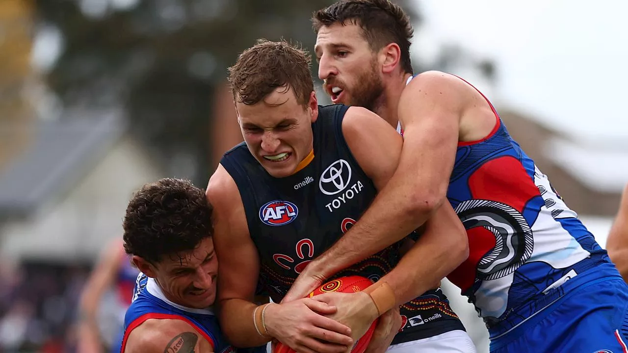 LIVE AFL: Dangerous Dogs look to avoid Crows banana peel in ladder-shaping clash