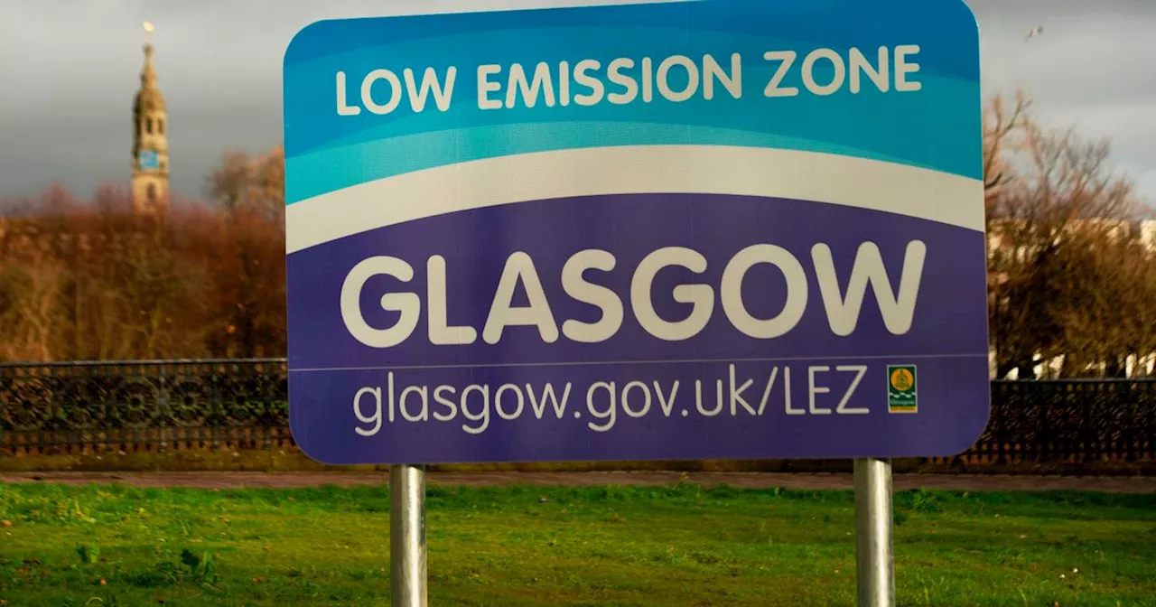 Glasgow Low Emission Zone sees 38,000 fines handed out as almost £1m collected