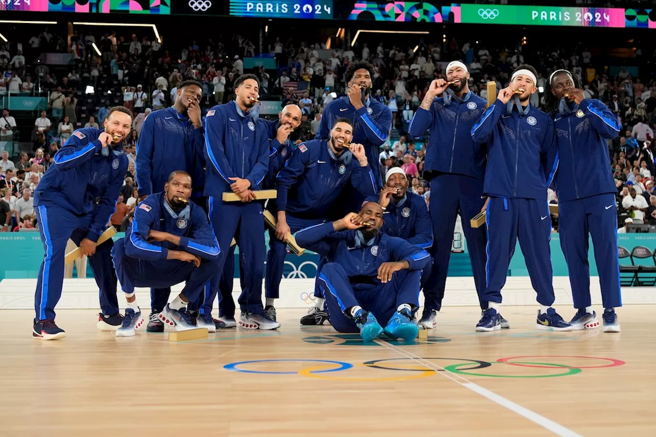 Paris Olympics: Team USA beats France to win gold in men’s basketball