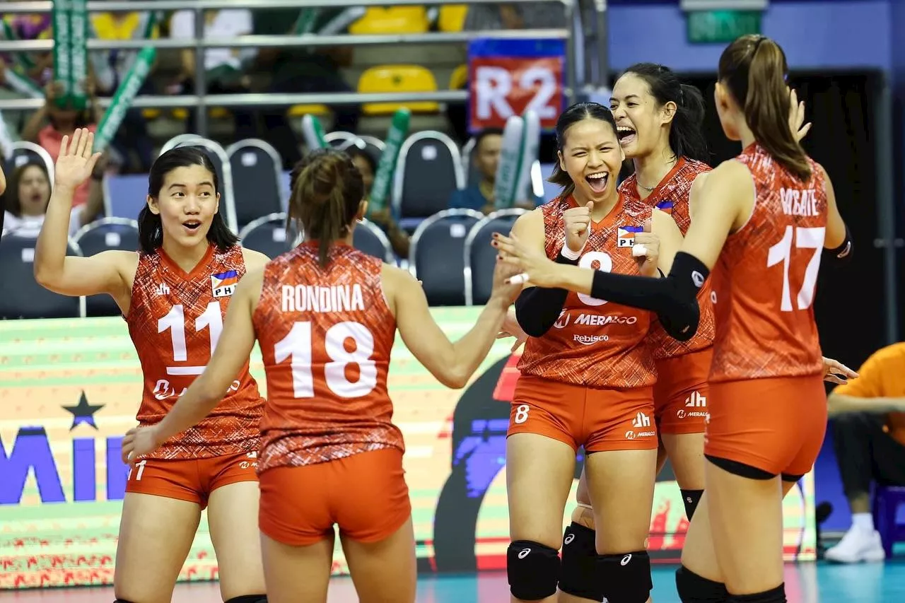 Alas Pilipinas repeats over Indonesia for another SEA V.League bronze finish