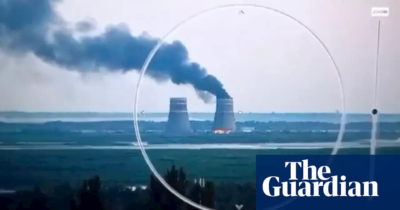 Russian forces ‘start fire’ at nuclear plant in Ukraine as Kursk incursion continues