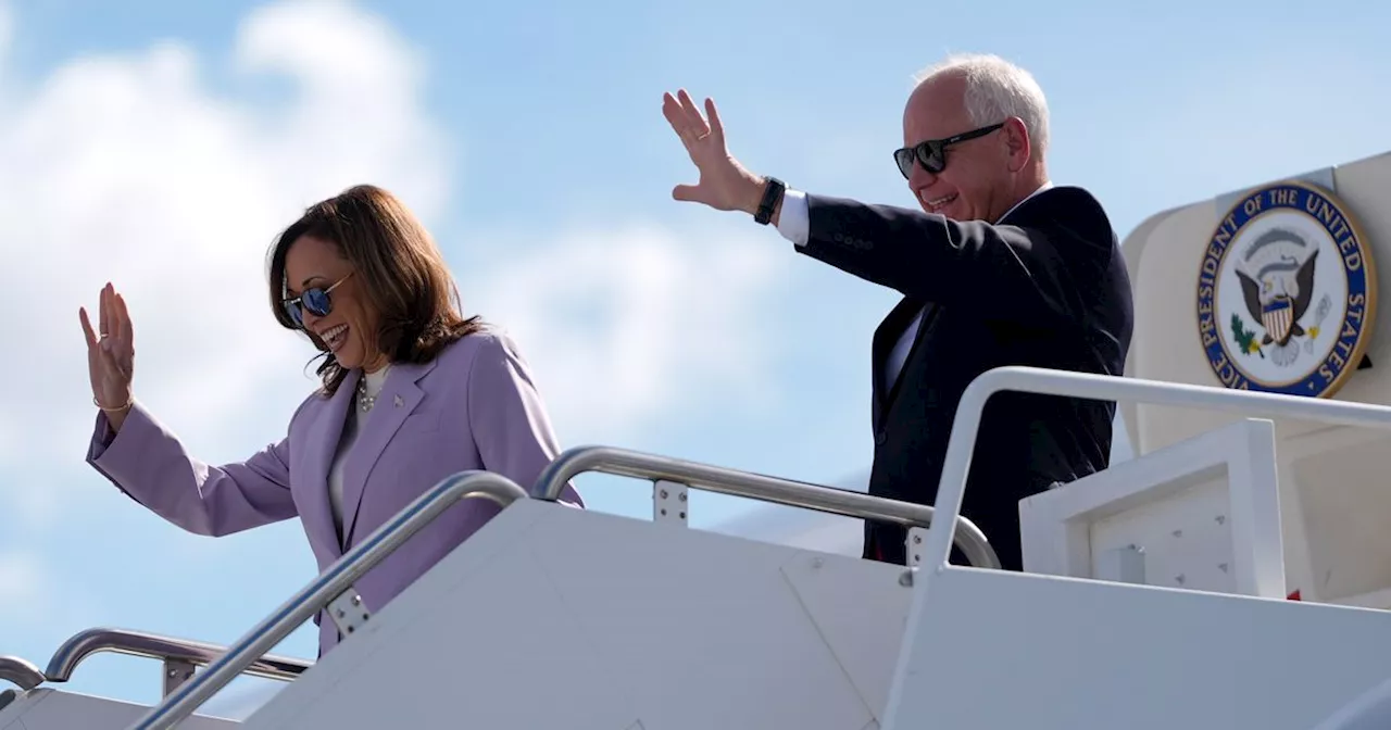 Kamala Harris And Tim Walz To Rally In Las Vegas In Battleground Blitz