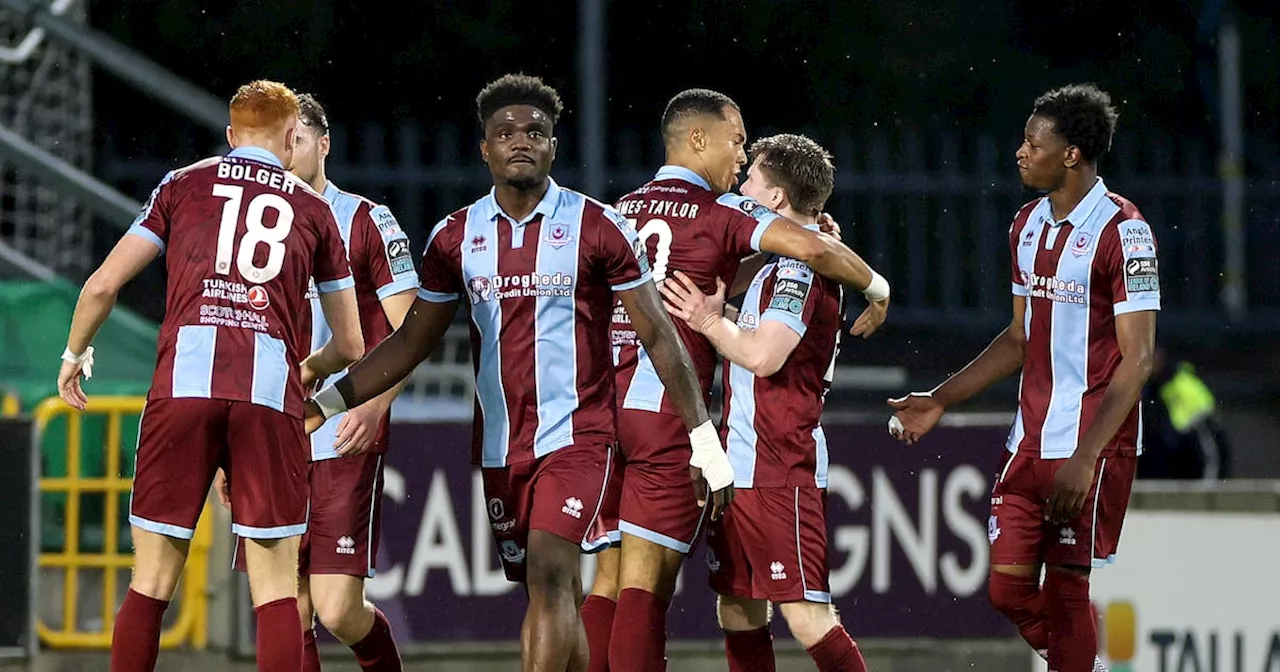 Drogheda come from behind to frustrate Shamrock Rovers