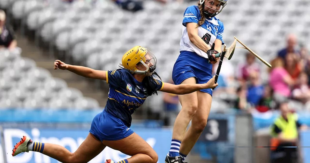 Late point helps Tipperary beat Laois to junior camogie glory