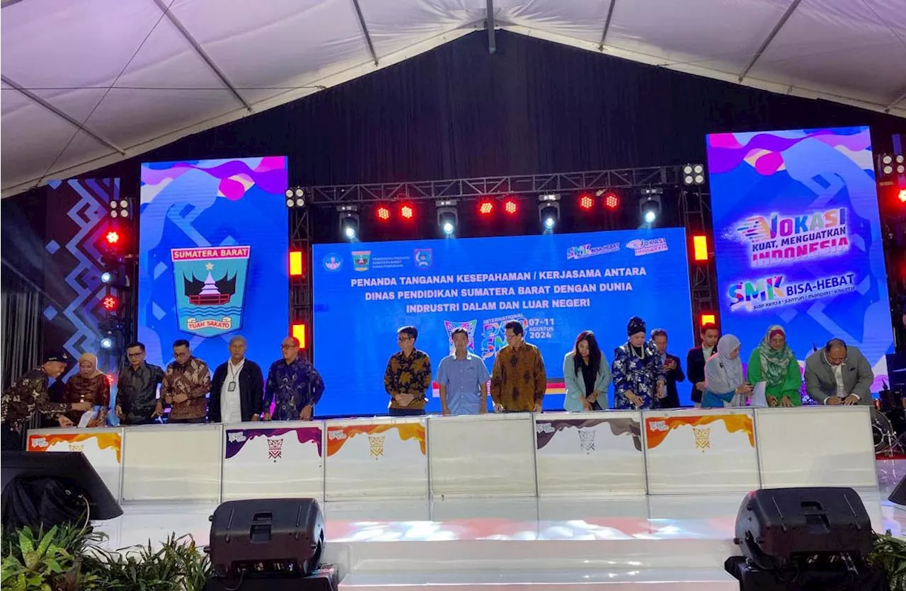 International Expo SMK Sumbar 2024 Resmi Ditutup