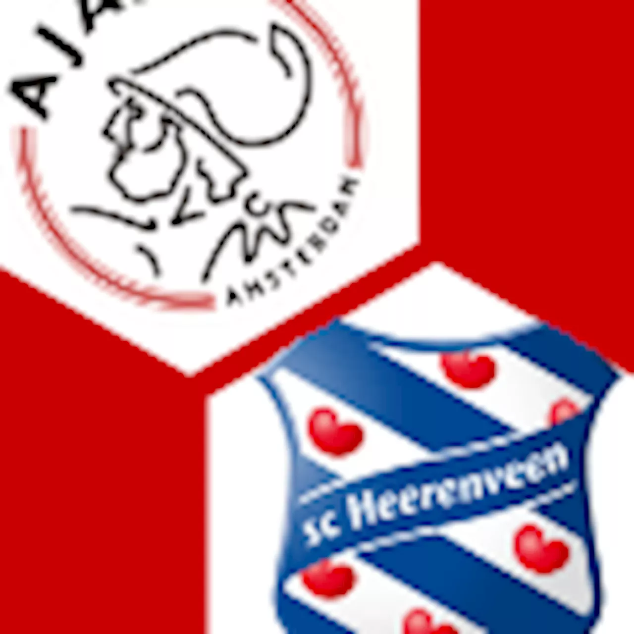  Ajax Amsterdam - SC Heerenveen : | 1. Spieltag