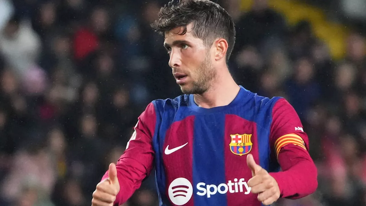 Nach 18 Jahren: Barcelona verabschiedet Kapitän Sergi Roberto