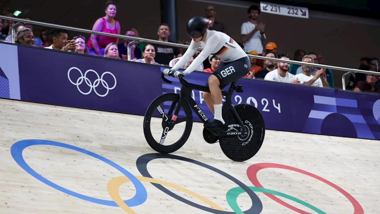 Olympia 2024: Friedrich holt Silber im Bahnrad-Sprint