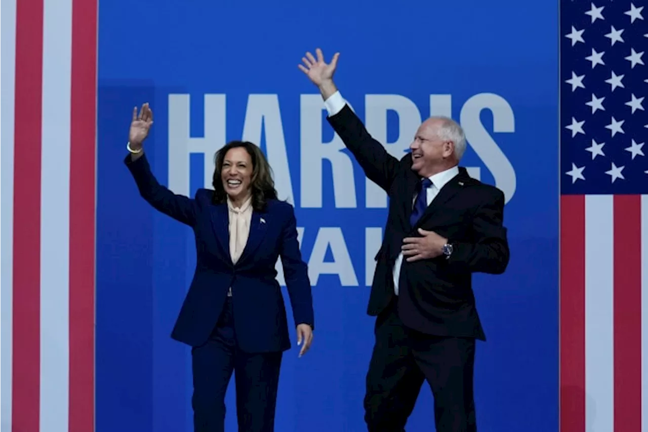 Early Harris-Walz rallies feature big crowds, talk of 'joy' and unsolicited GOP counterprogramming