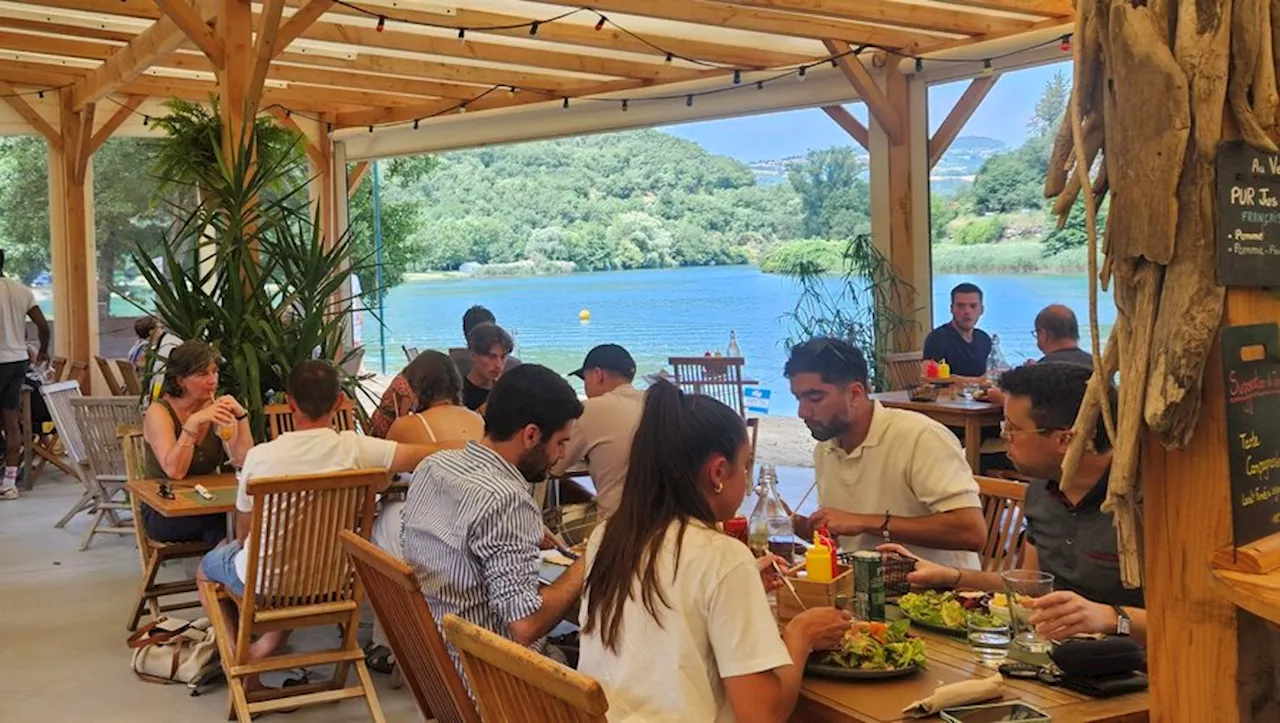 La guinguette restaurant de Saint-Rome-de-Tarn plage régale tout l’été