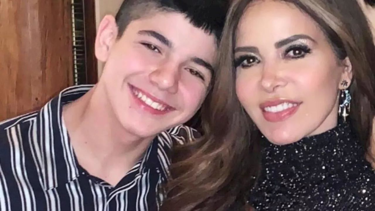 Gloria Trevi celebra así el cumpleaños 19 de su hijo Miguel Armando