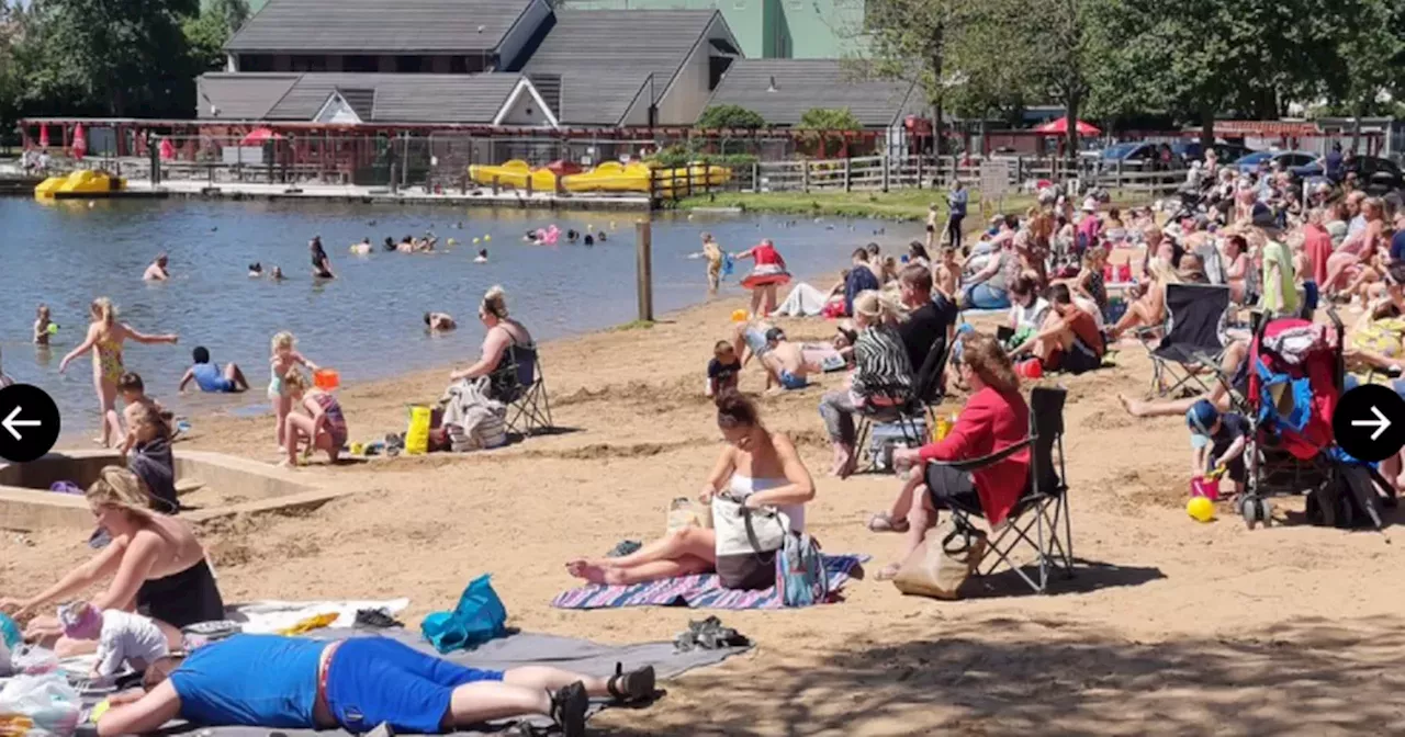 Yorkshire's 'hidden gem' water park with beach & cafe does a fab Sunday carvery