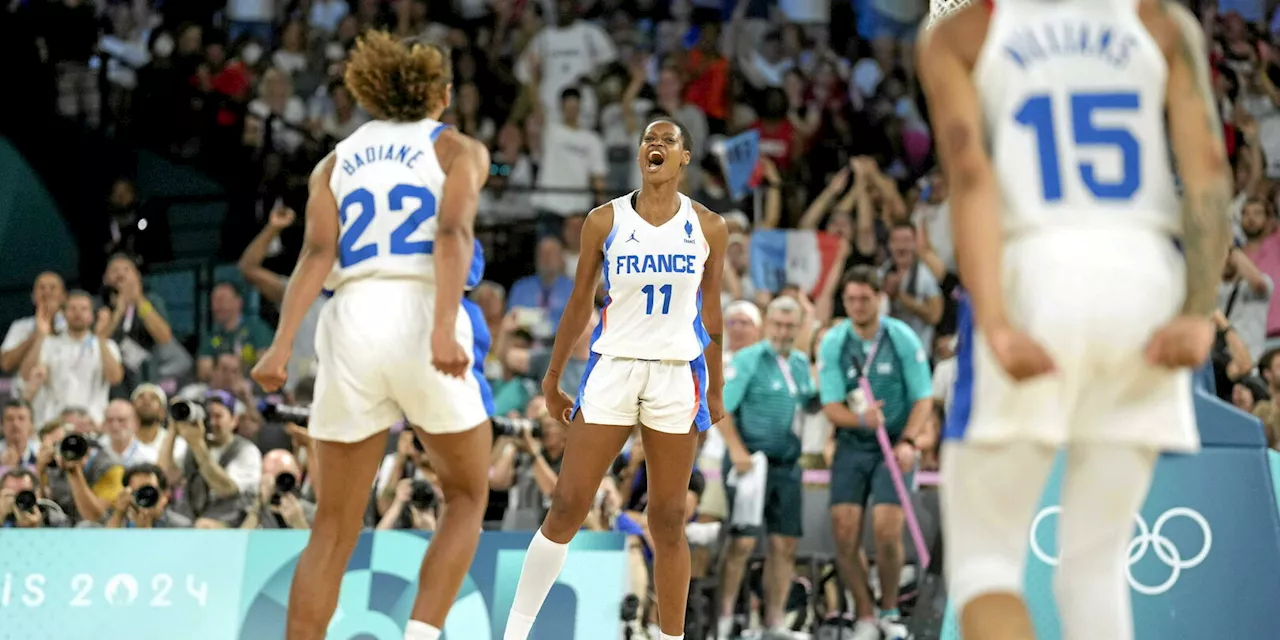 JO 2024 : battues par les États-Unis, les basketteuses françaises décrochent l’argent