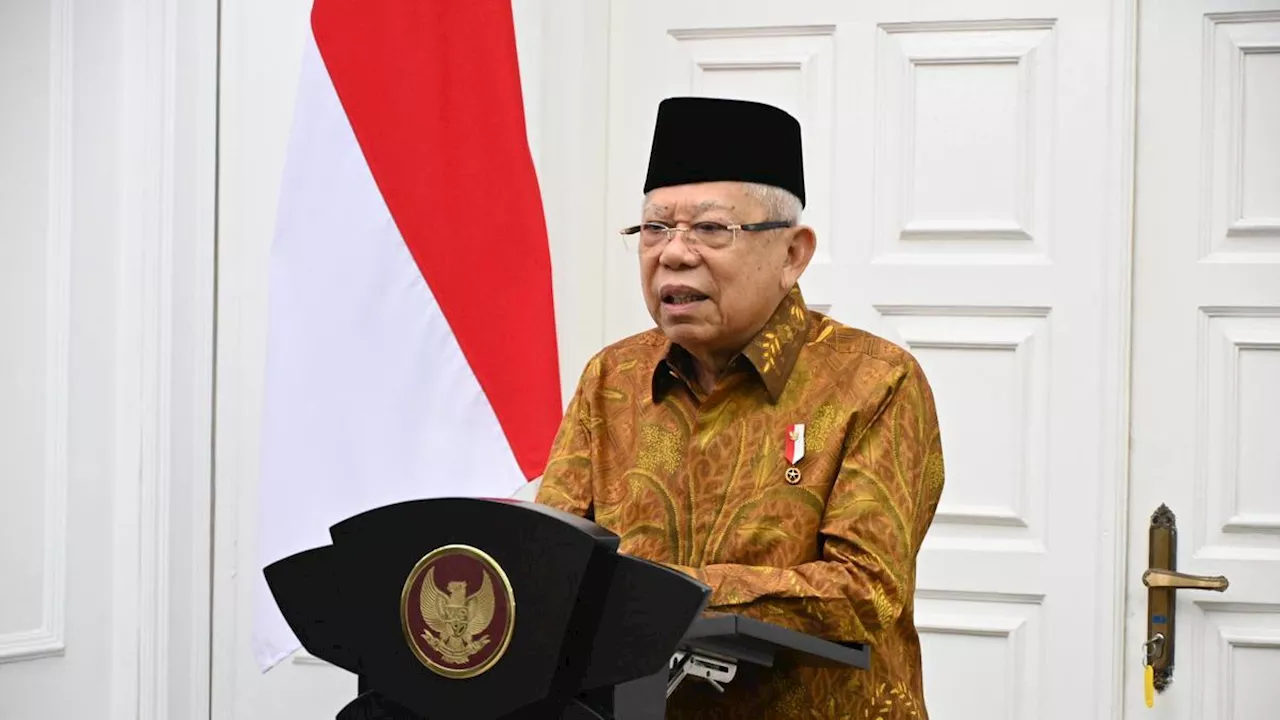 Ma'ruf Amin ke IKN, Akan Groundbreaking Istana Wapres pada Senin 12 Agustus 2024