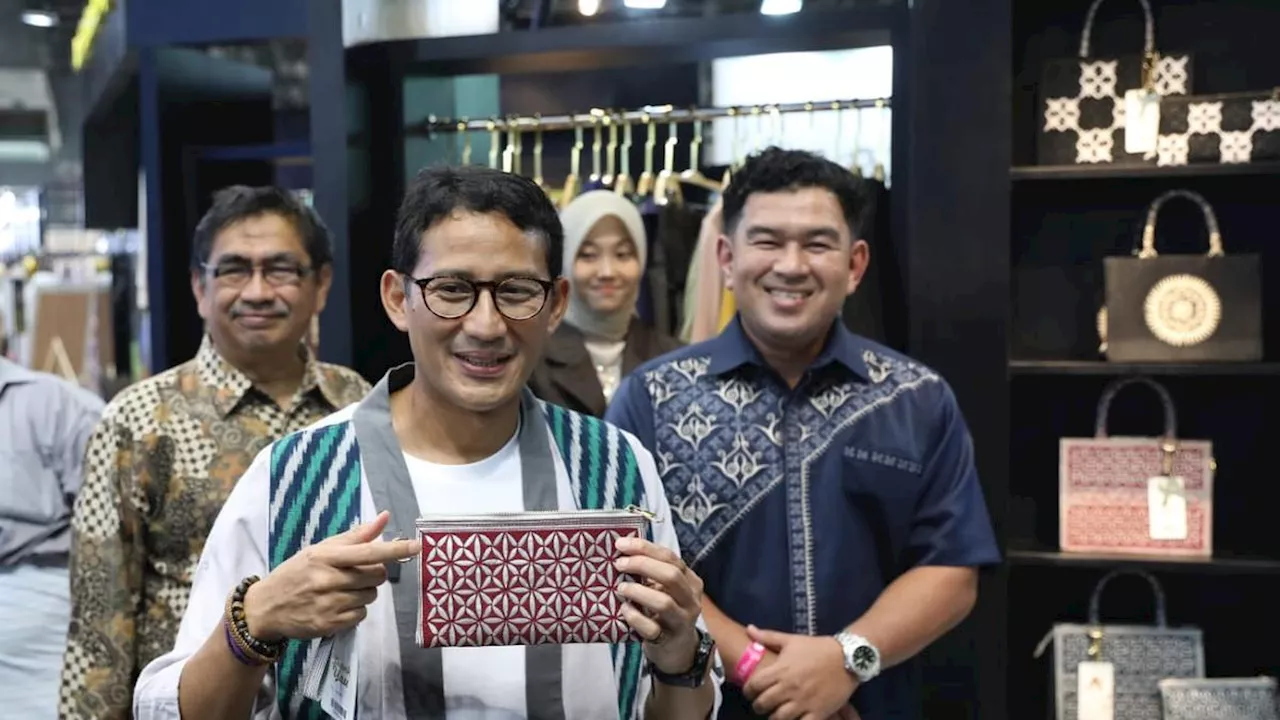 Menparkeraf Sandiaga Kagumi Karya Anak Muda Aceh AMANAH di Muffest 2024