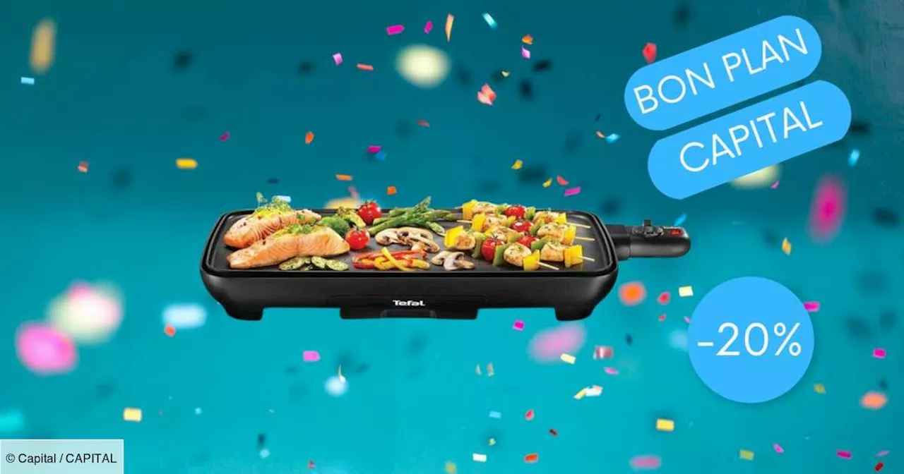 Amazon casse le prix de cette plancha Tefal, faites-vous plaisir pour moins de 60 euros