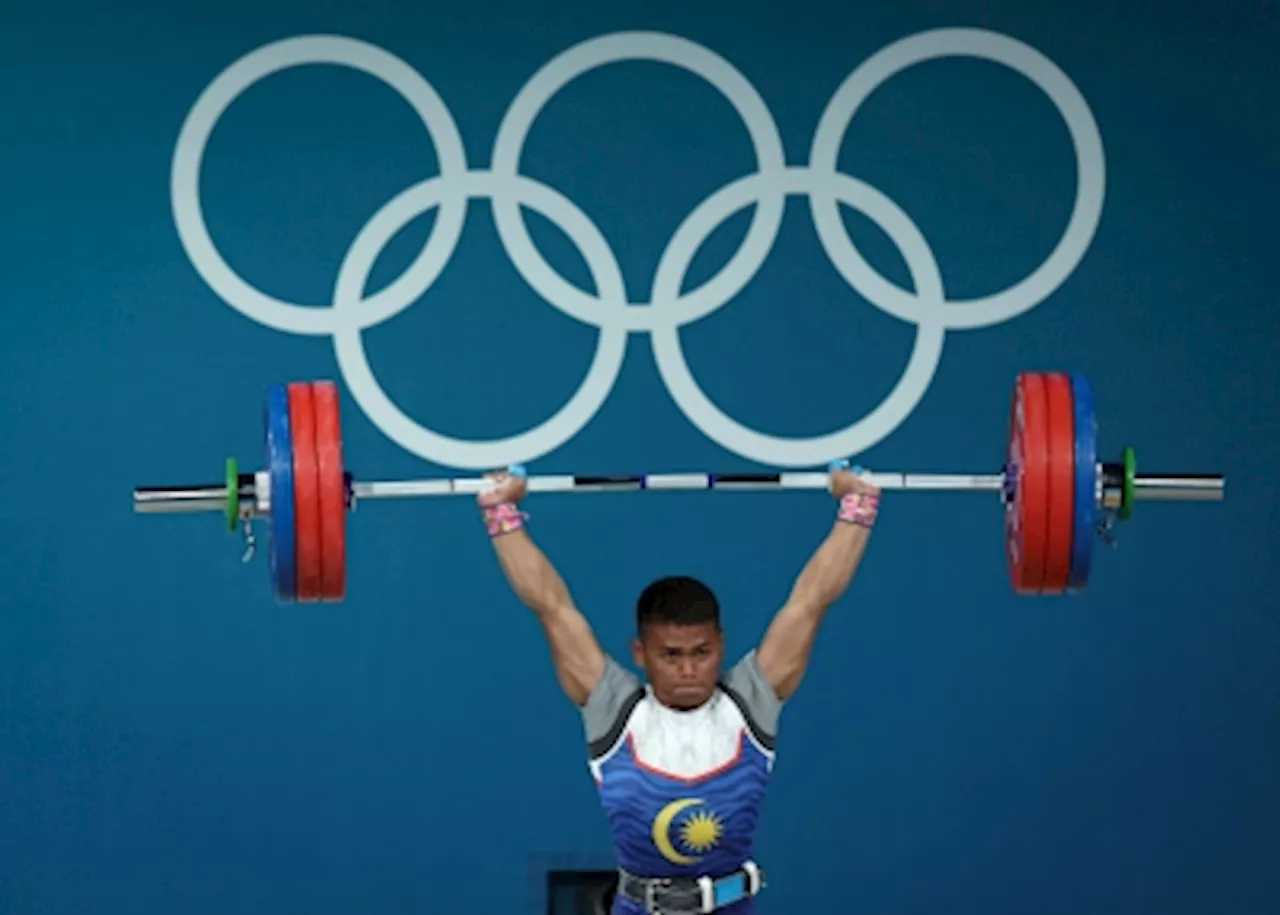 After smashing national record in Paris, Aniq says happy weightlifting now seen as chance for Olympic medal