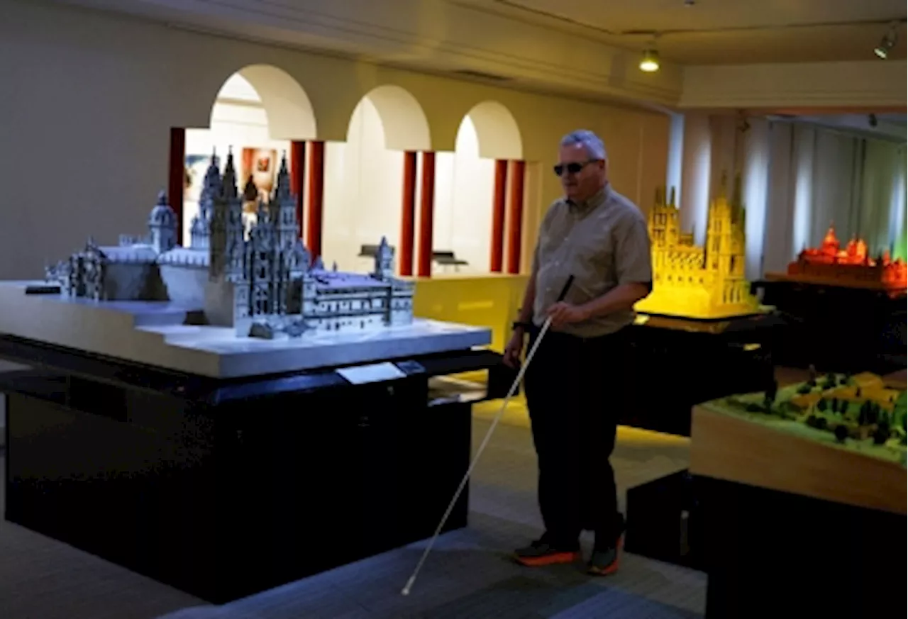 Madrid museum allows the blind to get hands-on with the world's landmarks and monuments for a sensory experience