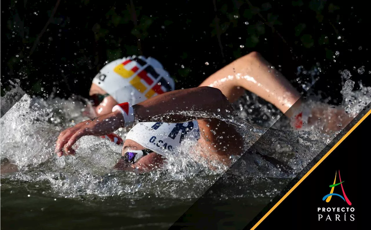 Nadadora alemana tras competir en el Río Sena: 'He vomitado nueve veces, más diarrea'