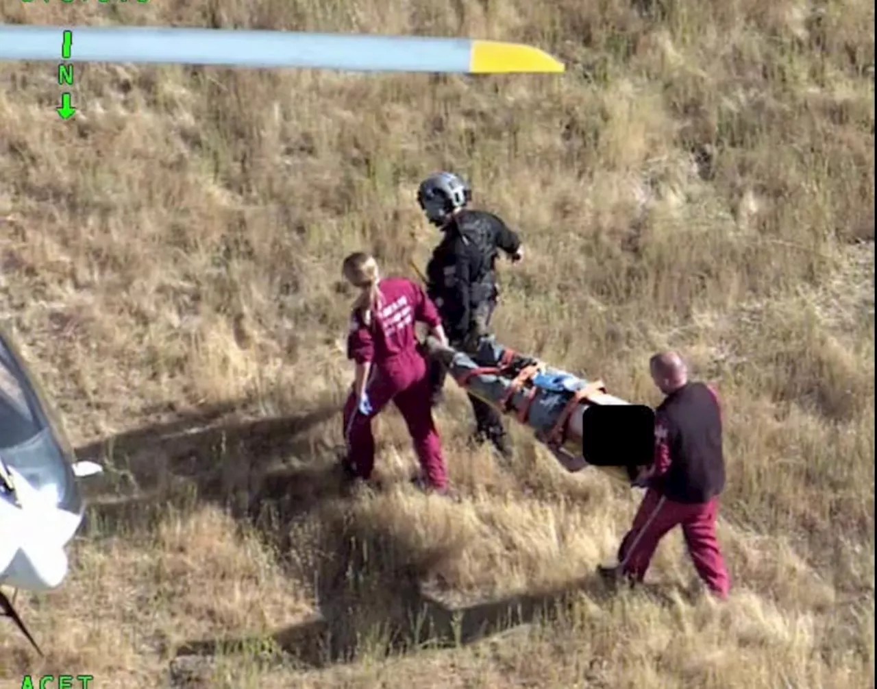 Santa Clara County: 75-year-old hiker rescued after falling off cliff