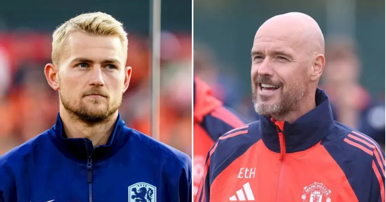 Man Utd boss Erik ten Hag provides Matthijs de Ligt transfer update