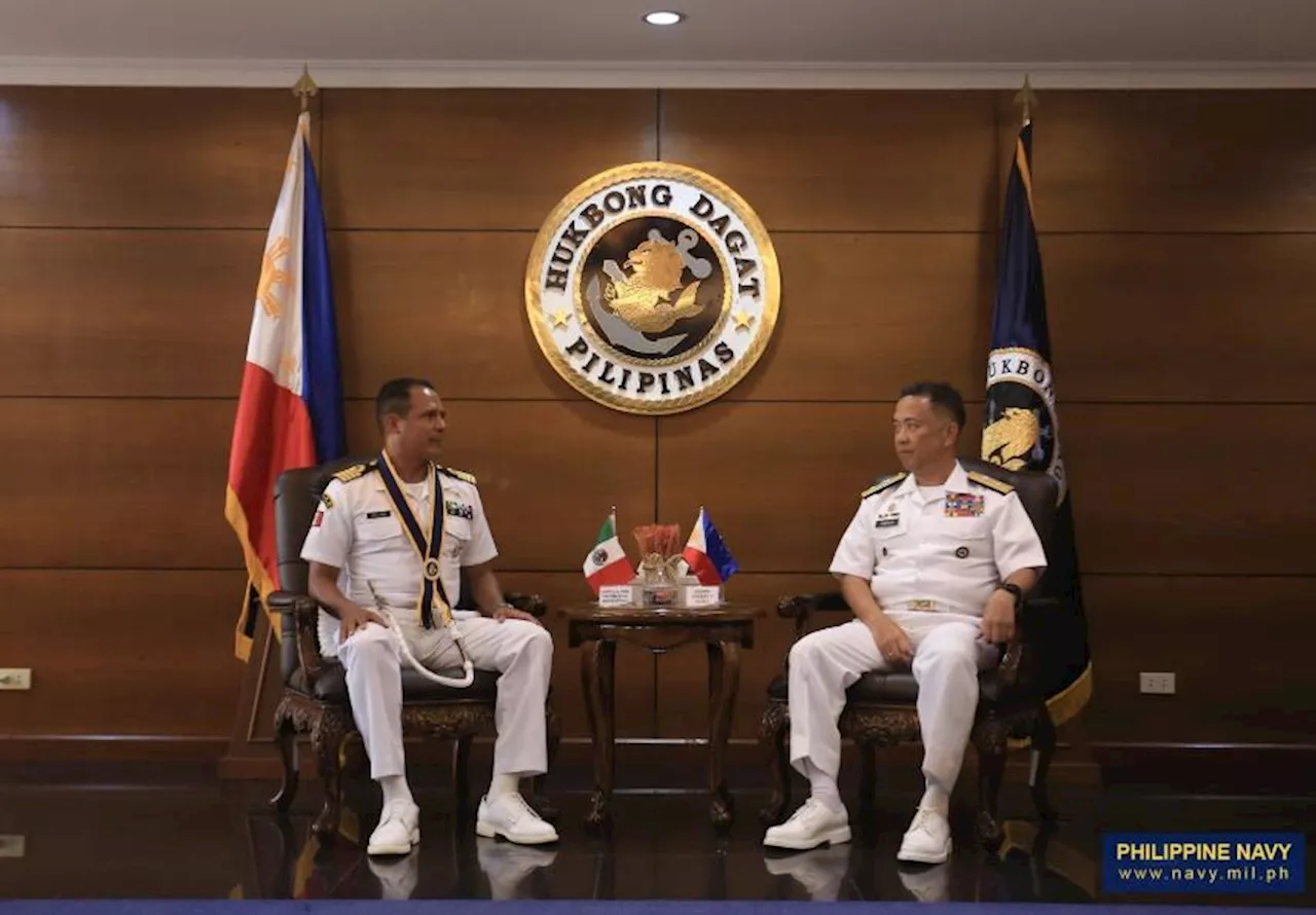 PH Navy welcomes Mexican Navy Sail Training Ship in Manila