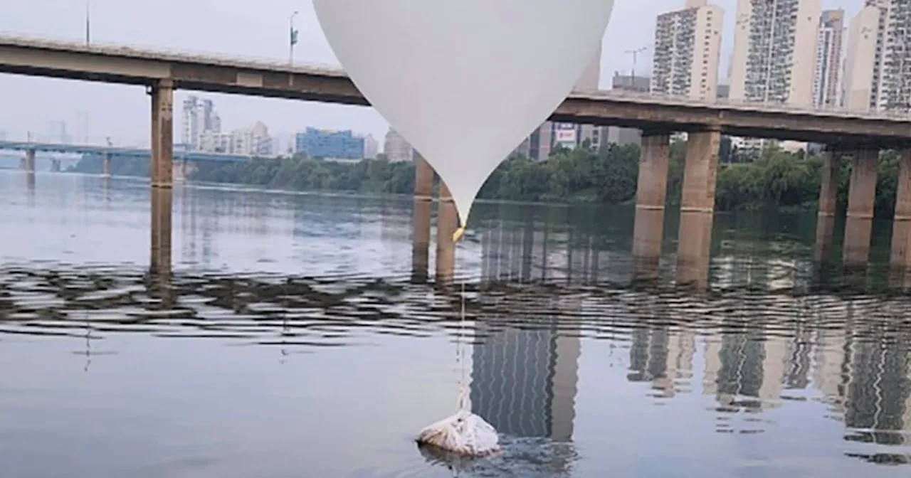 Seoul says North Korea has flown more trash balloons toward South Korea