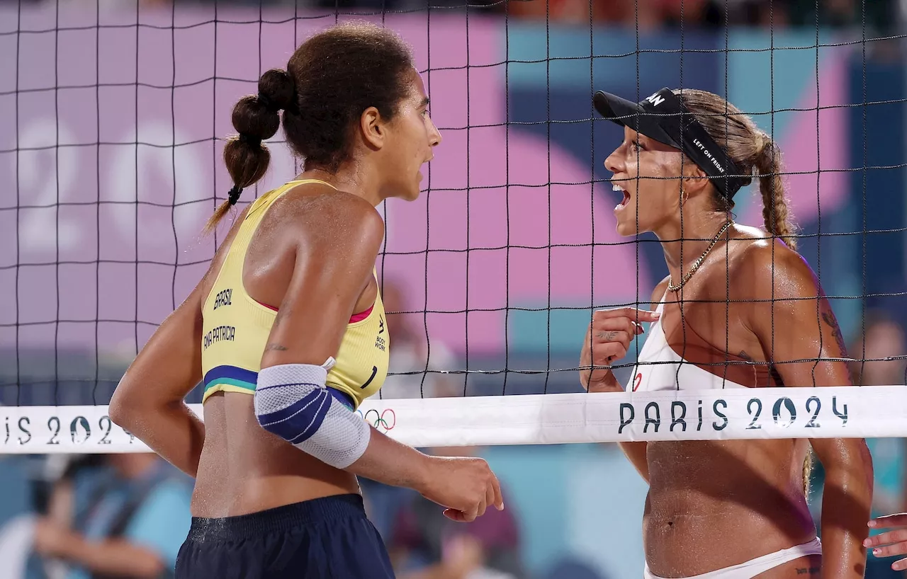 Tensions ran high at Olympic beach volleyball — then the DJ played John Lennon’s ‘Imagine’