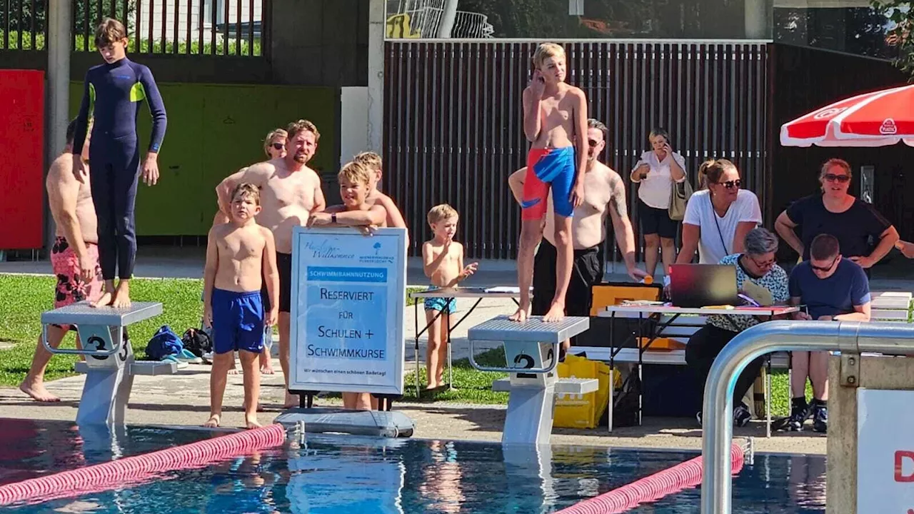 Großer Run auf Schwimmkurse in Purkersdorf