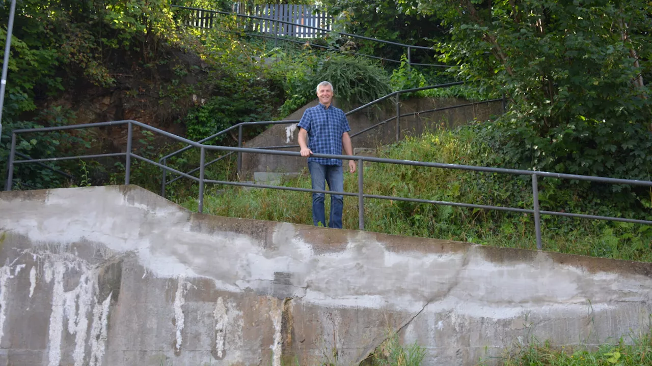Neue Stiege für Zwettler Propsteigasse