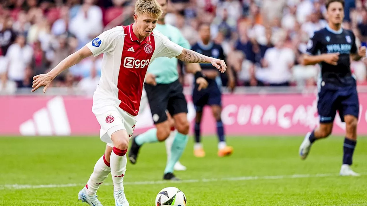 Ajax wint duel met Heerenveen dat als nachtkaars uitgaat • Rode kaart Heerenveen ingetrokken