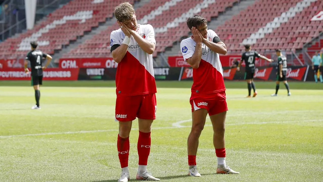 FC Utrecht op voorsprong tegen PEC in lege Galgenwaard • Eagles ontvangt Fortuna