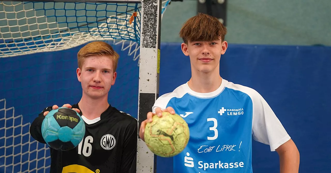 Diese zwei Spenger Talente träumen von der Handball-Bundesliga