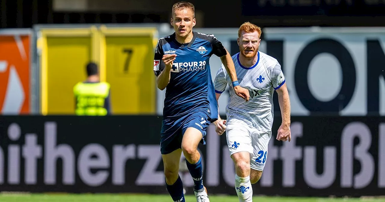 Paderborn erobert Tabellenspitze: 3:1 über Darmstadt