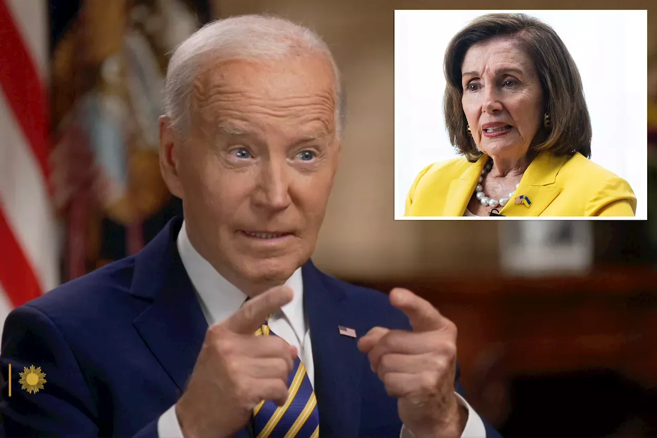 2024 Presidential Election Biden specifically names Nancy Pelosi in