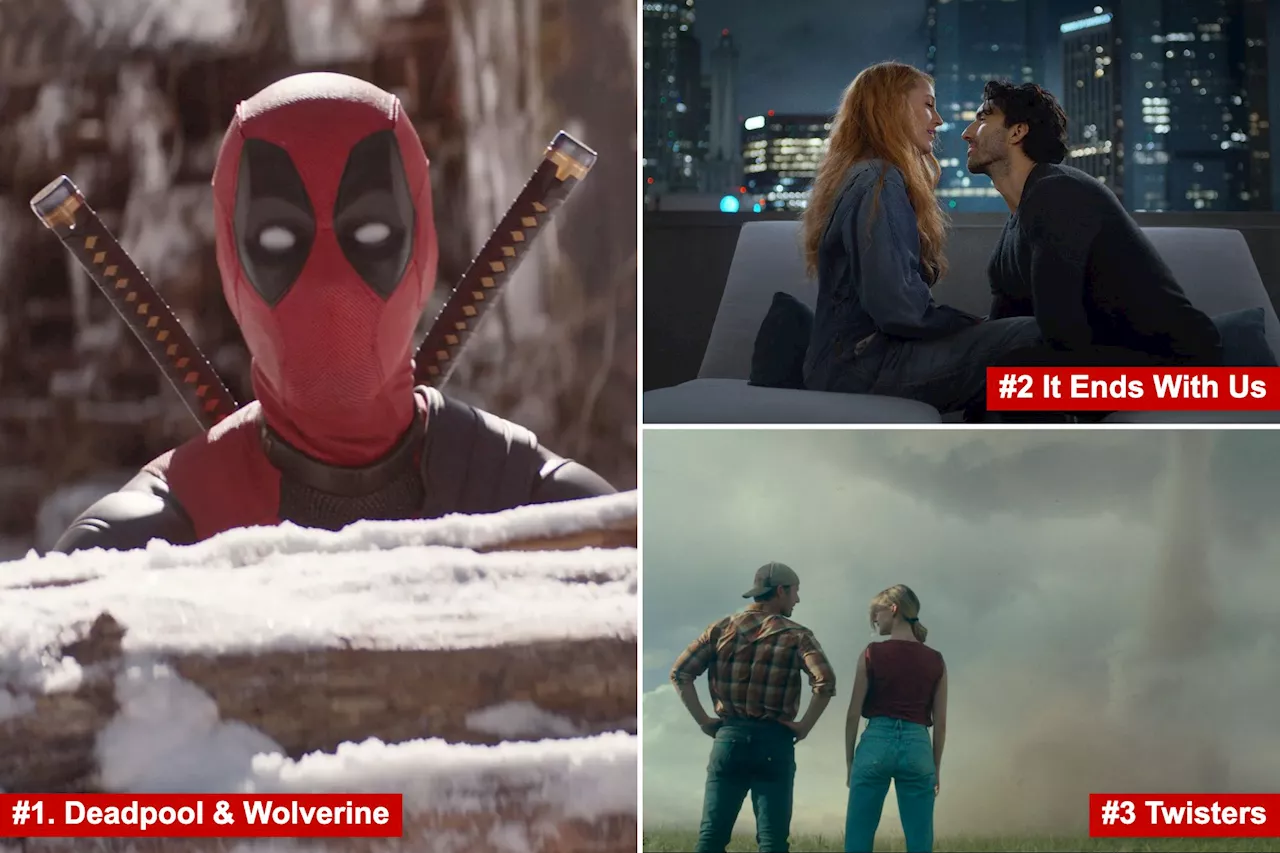 'Deadpool & Wolverine' edges out 'It Ends With Us' for 'lively' weekend at the box office