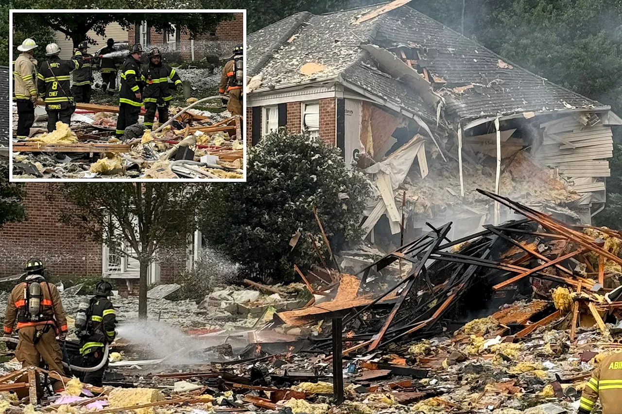 Horror pictures show house utterly destroyed in blast, killing 1: 'One of the largest explosions I've seen'